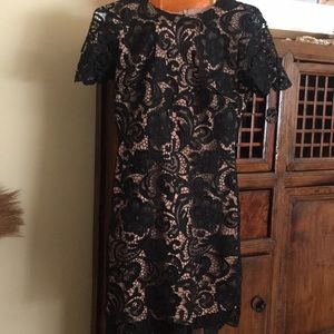 Dress the Population Black Lace Dress